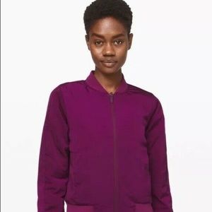 NWT Lululemon bomber jacket